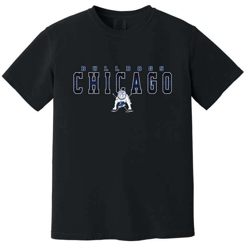 Chicago Bulldogs Heavyweight Ring Spun Tee