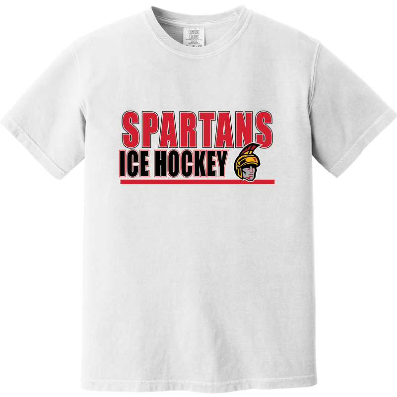 Seacoast Spartans (Ice Hockey) Heavyweight Ring Spun Tee