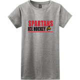 Seacoast Spartans (Ice Hockey) Softstyle Ladies' T-Shirt
