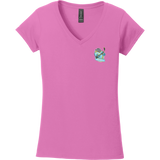 Atlantic City Seals Softstyle Ladies Fit V-Neck T-Shirt