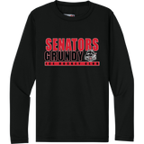 Grundy Senators Youth Cooling Performance Long Sleeve Tee