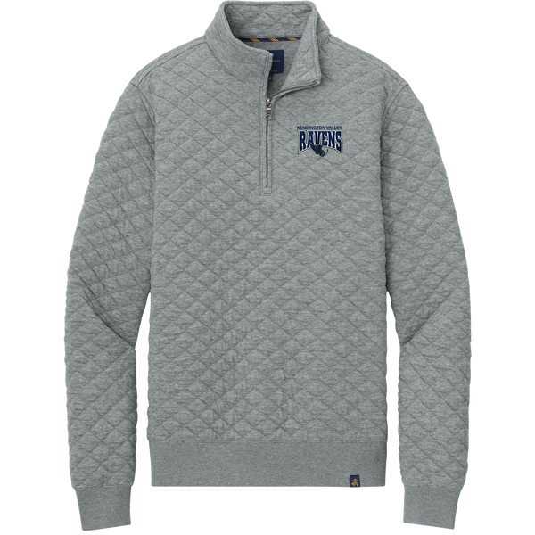 Kensington Valley Ravens Brooks Brothers Diamond Quilt 1/4-Zip
