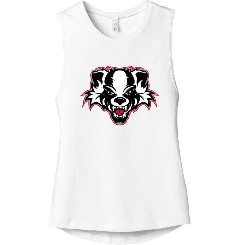Scary Badgers Womens Jersey Muscle Tank