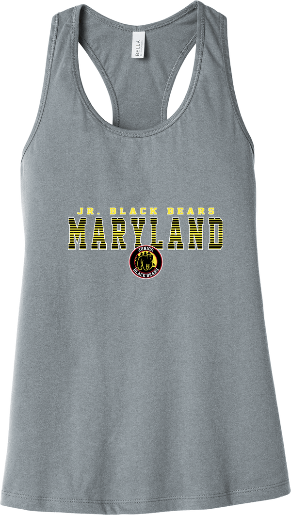 MD Jr. Black Bears Womens Jersey Racerback Tank