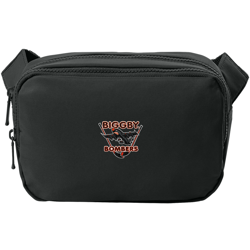 Biggby Bombers Matte Dual-Compartment Crossbody