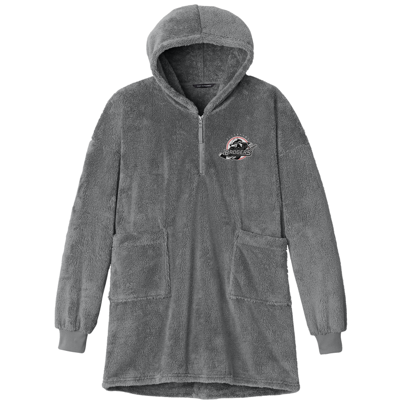 Allegheny Badgers Plush Poncho