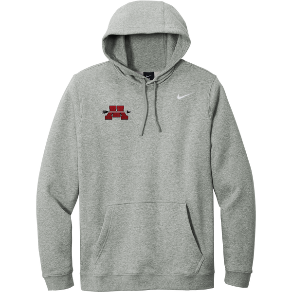 Mercer Arrows Nike Club Fleece Pullover Hoodie
