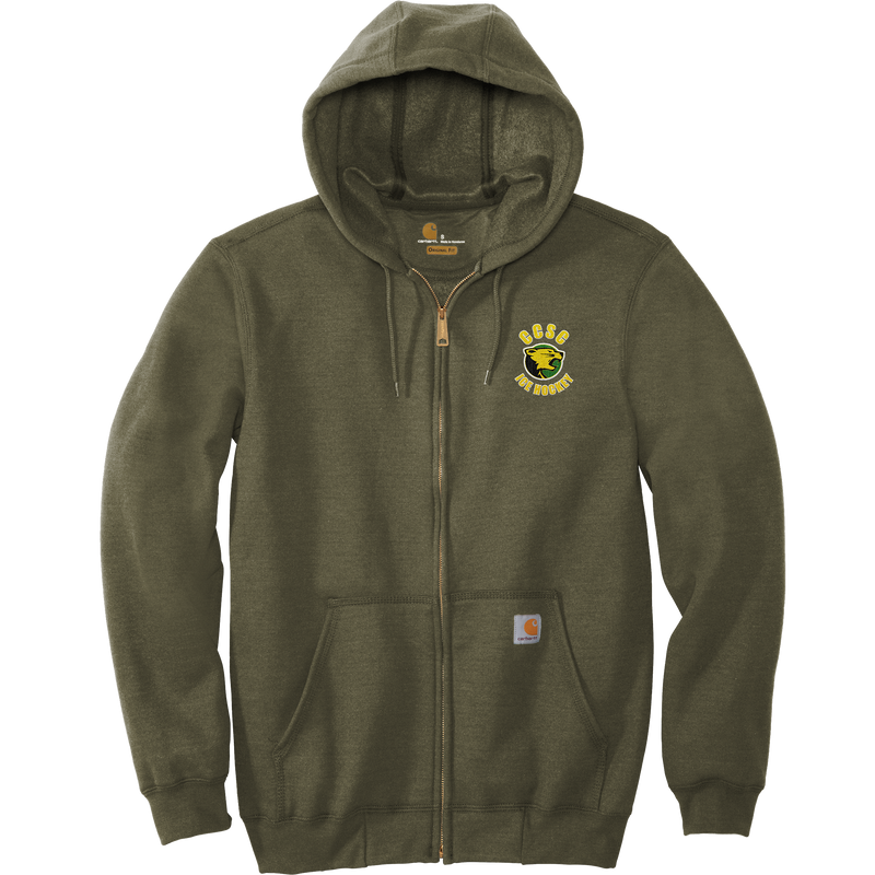 Chester County Carhartt Midweight Hooded Zip-Front Sweatshirt