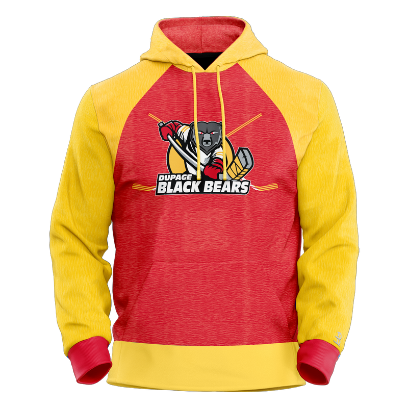 Dupage Black Bears Youth Sublimated Hoodie