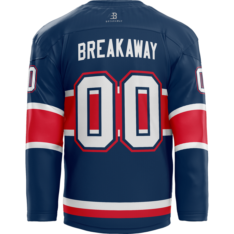 Jr. Mounties Goalie Jersey - Navy - Kit