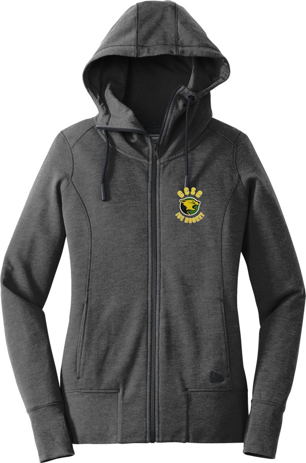 Chester County New Era Ladies Tri-Blend Fleece Full-Zip Hoodie