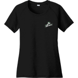 Junior Blades Ladies PosiCharge Tri-Blend Wicking Scoop Neck Raglan Tee