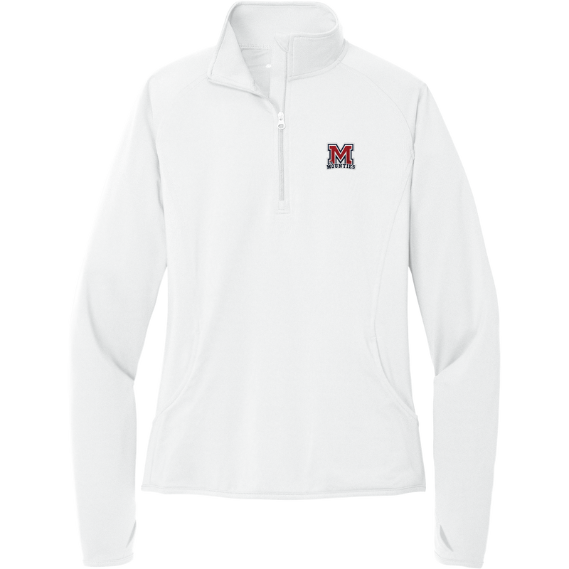 Jr. Mounties Ladies Sport-Wick Stretch 1/4-Zip Pullover