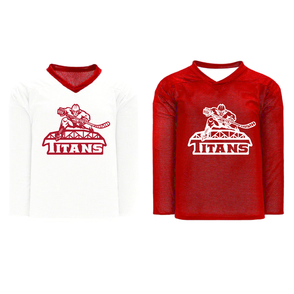 NJ Titans 2013 Adult Goalie Reversible Practice Jersey