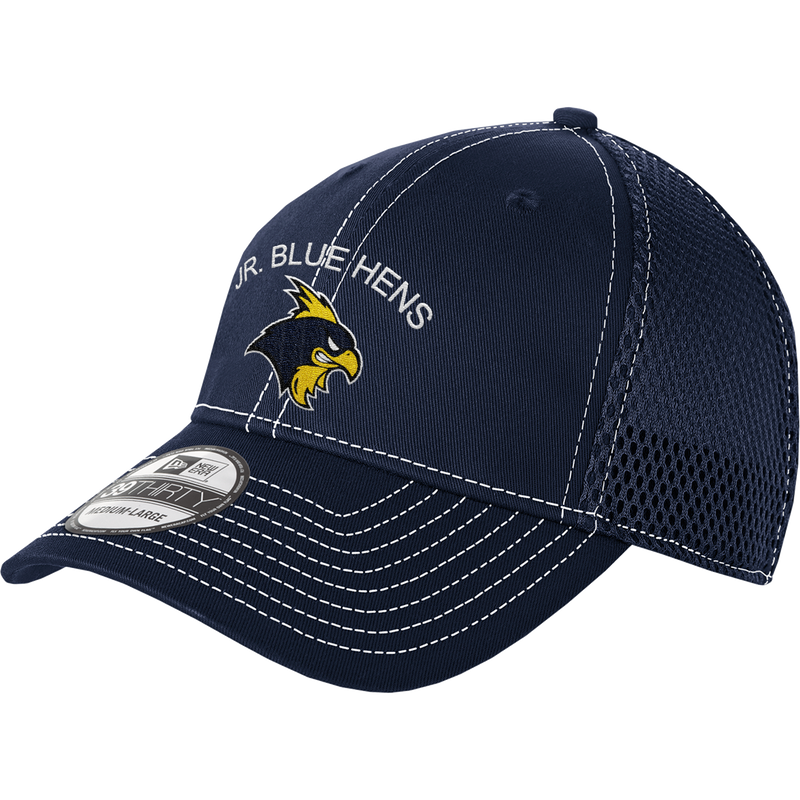 Delaware Jr. Blue Hens New Era Stretch Mesh Contrast Stitch Cap
