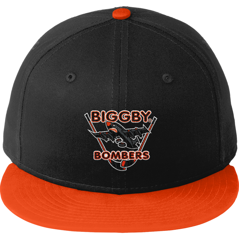 Biggby Bombers New Era Flat Bill Snapback Cap
