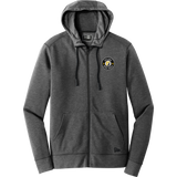 Upland Disc Golf New Era Tri-Blend Fleece Full-Zip Hoodie