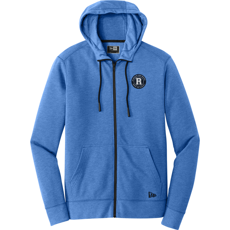 Randolph Girls Hockey New Era Tri-Blend Fleece Full-Zip Hoodie