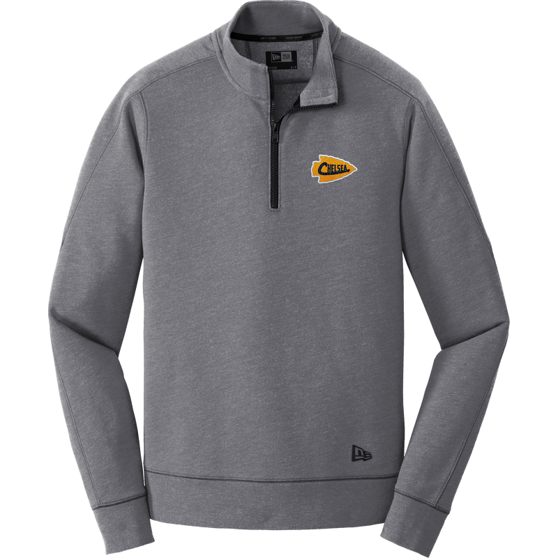 Chelsea Chiefs New Era Tri-Blend Fleece 1/4-Zip Pullover