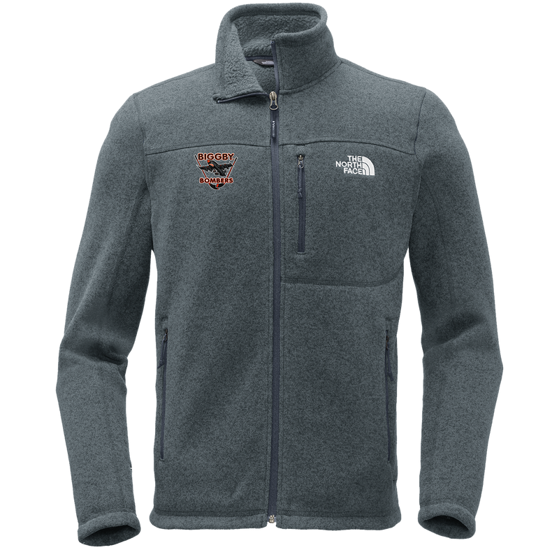 Biggby Bombers The North Face Sweater Fleece Jacket