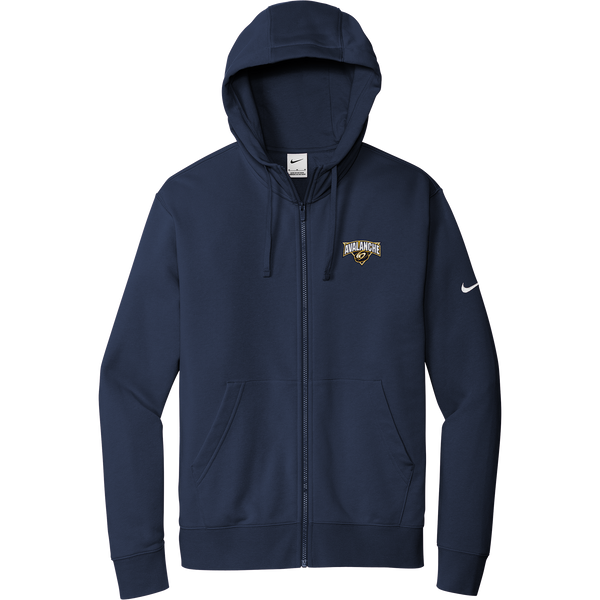 Avalanche Nike Club Fleece Sleeve Swoosh Full-Zip Hoodie
