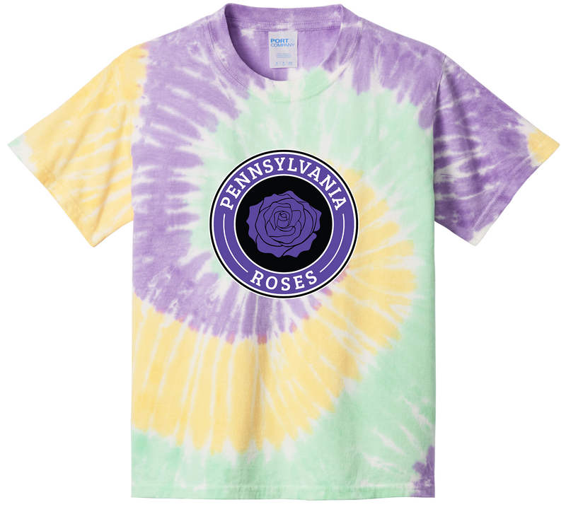 PA Roses Youth Tie-Dye Tee