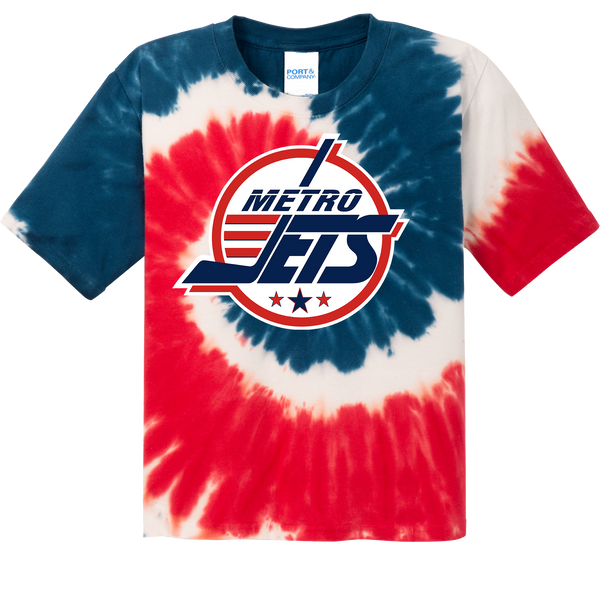 Metro Jets Youth Tie-Dye Tee