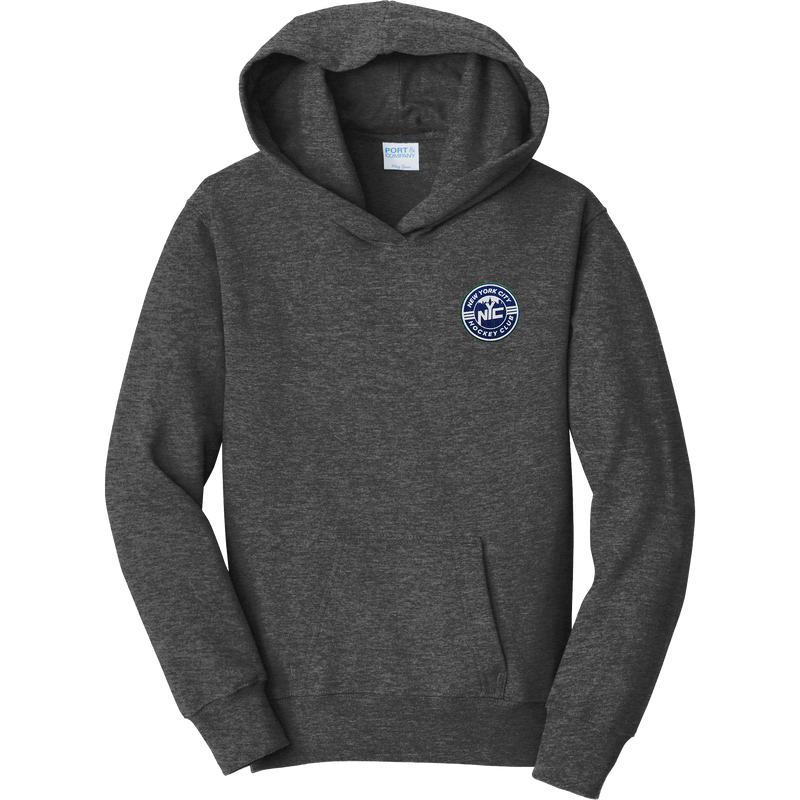 NYC Hockey Club Youth Fan Favorite Fleece Pullover Hooded Sweatshirt