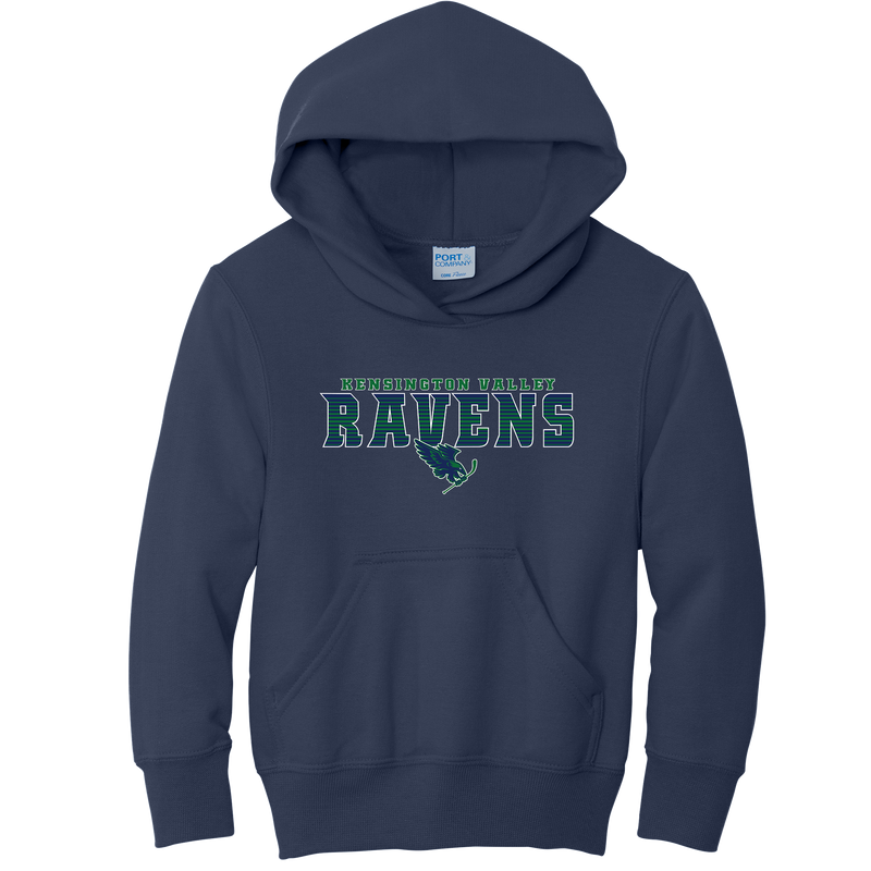 Kensington Valley Ravens Youth Core Fleece Pullover Hooded Sweatshirt