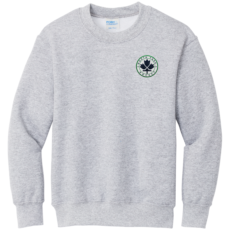 North Park Hockey Youth Core Fleece Crewneck Sweatshirt