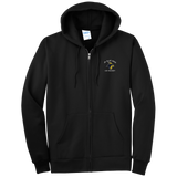 Delaware Jr. Blue Hens Tall Essential Fleece Full-Zip Hooded Sweatshirt
