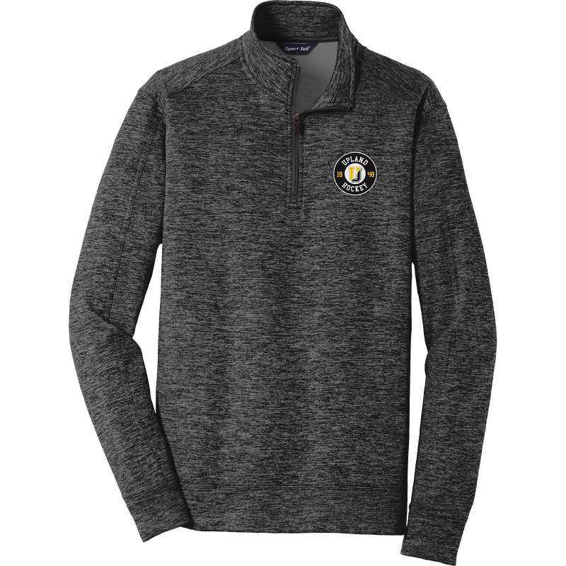 Upland Hockey PosiCharge Electric Heather Fleece 1/4-Zip Pullover