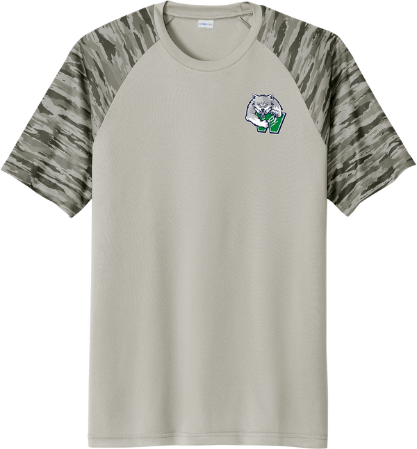 Woodbridge Wolfpack Drift Camo Colorblock Tee