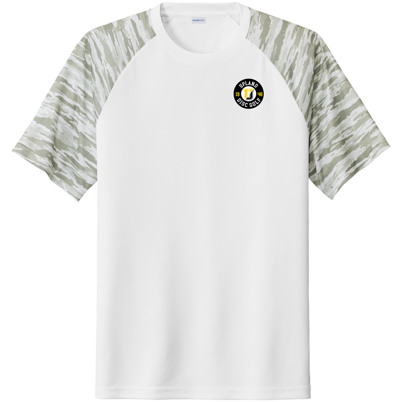 Upland Disc Golf Drift Camo Colorblock Tee