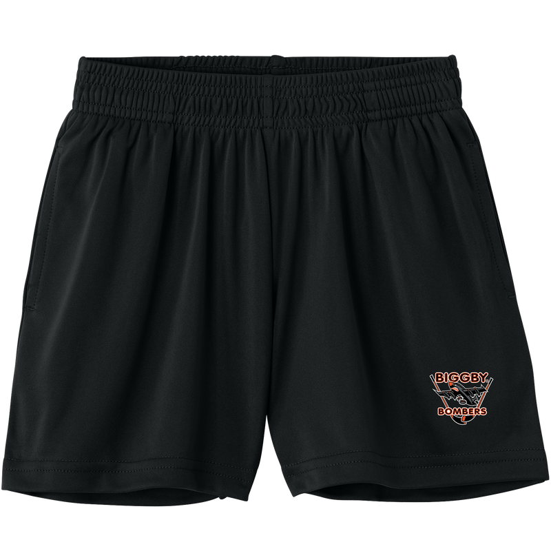 Biggby Bombers Youth PosiCharge Competitor 5 Inch Pocketed Short